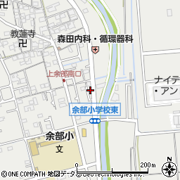兵庫県姫路市余部区上余部周辺の地図