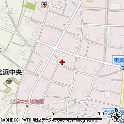 静岡県浜松市浜名区東美薗1268周辺の地図