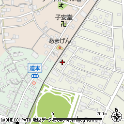 静岡県浜松市浜名区西美薗3208周辺の地図