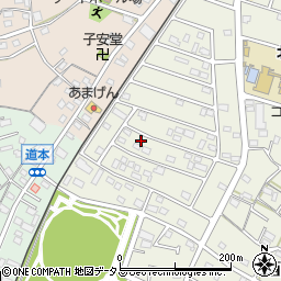 静岡県浜松市浜名区西美薗3229周辺の地図