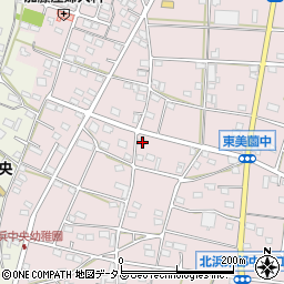 静岡県浜松市浜名区東美薗1265周辺の地図