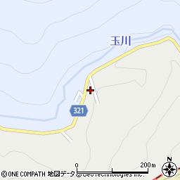 京都府綴喜郡井手町井手山吹周辺の地図
