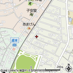 静岡県浜松市浜名区西美薗3224周辺の地図