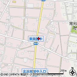 静岡県浜松市浜名区東美薗1310周辺の地図