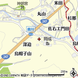 愛知県西尾市東幡豆町東前田周辺の地図