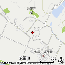 兵庫県三木市志染町安福田529周辺の地図