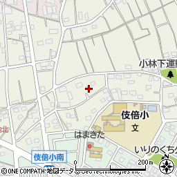 静岡県浜松市浜名区小林491周辺の地図