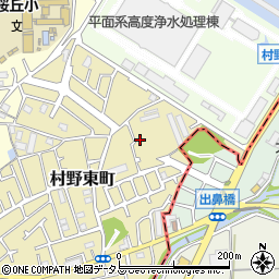 大阪府枚方市村野東町70-15周辺の地図