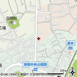 静岡県浜松市浜名区道本23周辺の地図