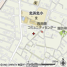 静岡県浜松市浜名区西美薗1506-2周辺の地図