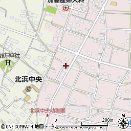 静岡県浜松市浜名区東美薗1210周辺の地図