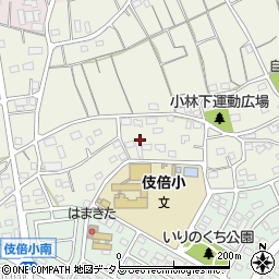 静岡県浜松市浜名区小林554周辺の地図