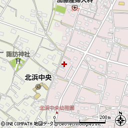 静岡県浜松市浜名区東美薗1217周辺の地図
