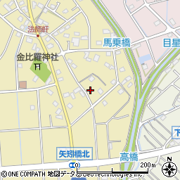 静岡県浜松市浜名区平口1380周辺の地図