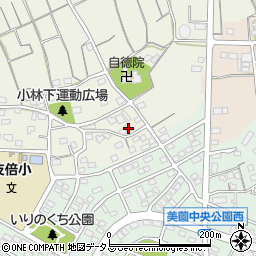 静岡県浜松市浜名区小林663周辺の地図