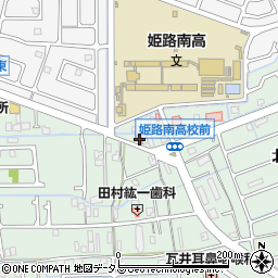 姫路天満郵便局周辺の地図