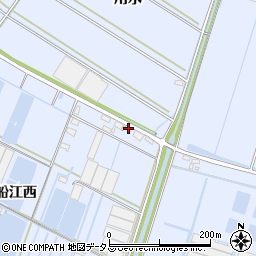 愛知県西尾市一色町小薮用水下周辺の地図