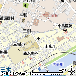 武川柔道場周辺の地図