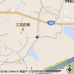 広島県三次市四拾貫町738周辺の地図