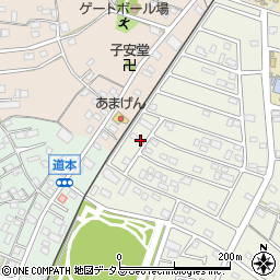 静岡県浜松市浜名区西美薗3219周辺の地図
