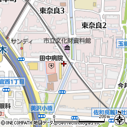 名鉄協商南茨木駅前駐車場周辺の地図