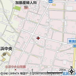 静岡県浜松市浜名区東美薗1271周辺の地図