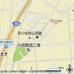静岡県浜松市浜名区平口681周辺の地図