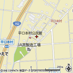 静岡県浜松市浜名区平口679周辺の地図