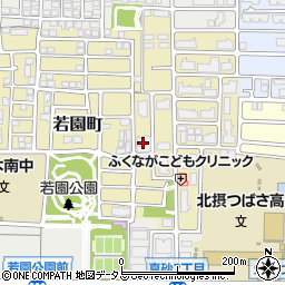 はぴね茨木周辺の地図