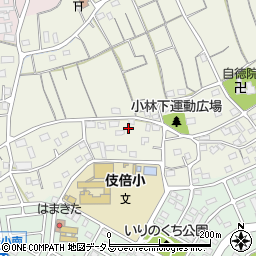静岡県浜松市浜名区小林575-1周辺の地図
