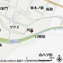 愛知県豊橋市石巻本町（川長）周辺の地図