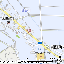 須部周辺の地図