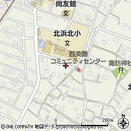 静岡県浜松市浜名区西美薗1510周辺の地図