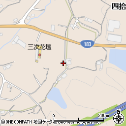 広島県三次市四拾貫町739周辺の地図