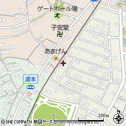 静岡県浜松市浜名区西美薗3212周辺の地図