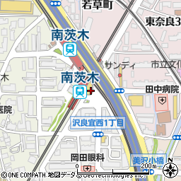 康心会消化器内視鏡クリニック阪急南茨木院周辺の地図