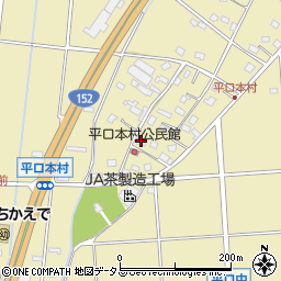 静岡県浜松市浜名区平口678周辺の地図