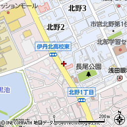 ＪＡ兵庫六甲天神川周辺の地図