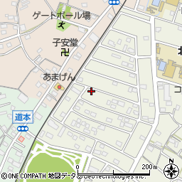 静岡県浜松市浜名区西美薗3265周辺の地図