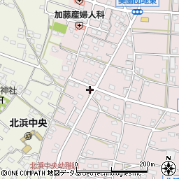 静岡県浜松市浜名区東美薗1275周辺の地図