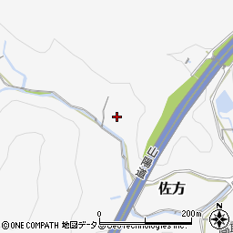 兵庫県相生市佐方周辺の地図