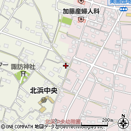 静岡県浜松市浜名区西美薗1745-4周辺の地図