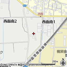〒569-0847 大阪府高槻市西面南の地図