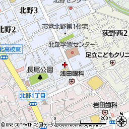 徳島大正銀行伊丹北支店周辺の地図