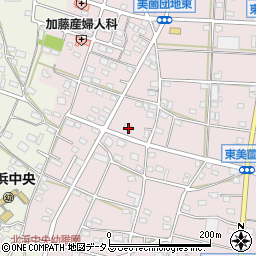 静岡県浜松市浜名区東美薗1289周辺の地図