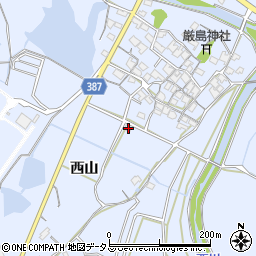 兵庫県加古川市平荘町西山579-2周辺の地図