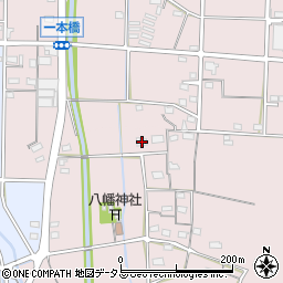 静岡県浜松市浜名区八幡172周辺の地図