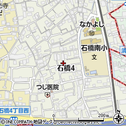 石橋パークヒルズ周辺の地図