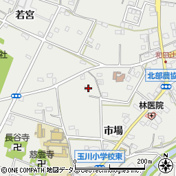 愛知県豊橋市石巻本町市場62周辺の地図