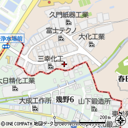 長谷川精機株式会社周辺の地図
